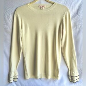 Brooks Brothers Cream Sweater